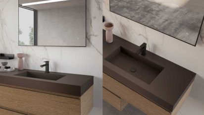 Mobili da Bagno con taglio a 45&deg; - foto 38
